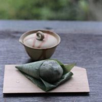 季節の薬草の効能をいただく